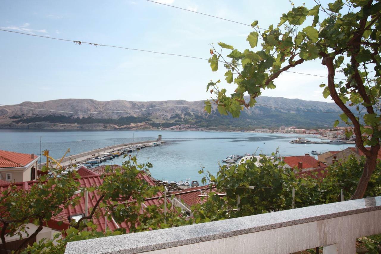 Double Rooms Jasna With Sea View Baška Esterno foto