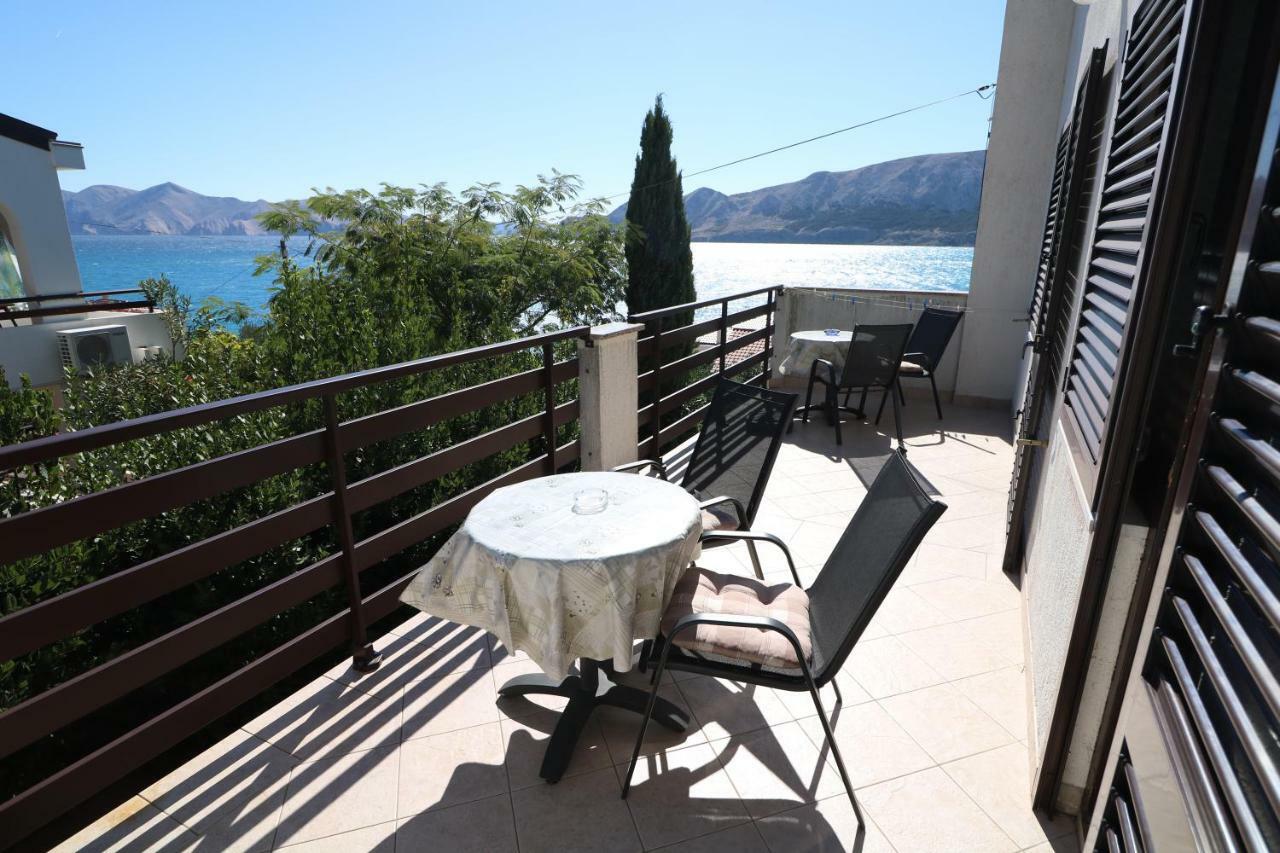 Double Rooms Jasna With Sea View Baška Esterno foto