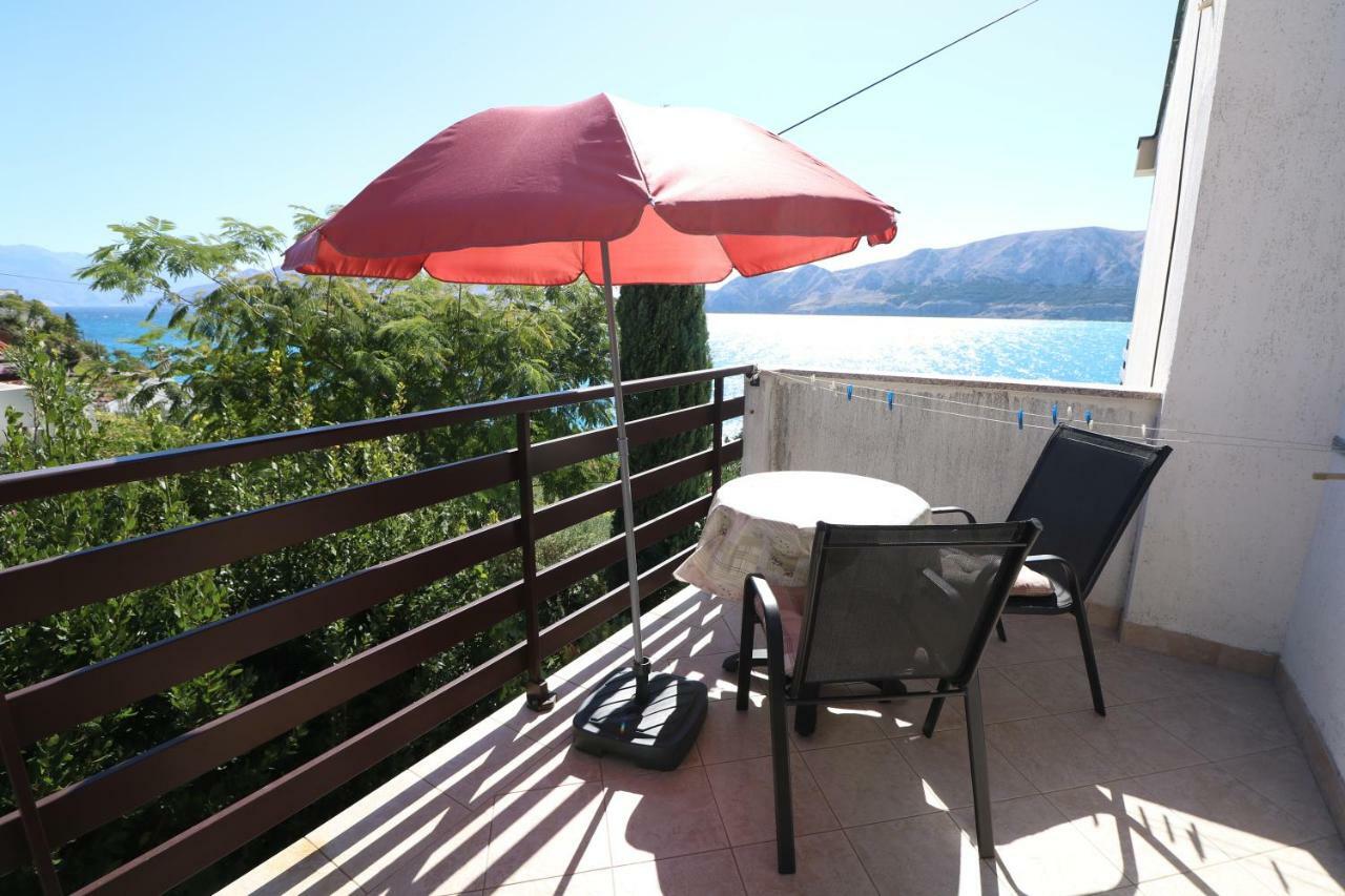Double Rooms Jasna With Sea View Baška Esterno foto